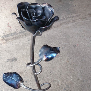 Forged Iron Roses