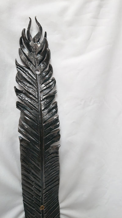 Feather, Coat Hook, with crystal